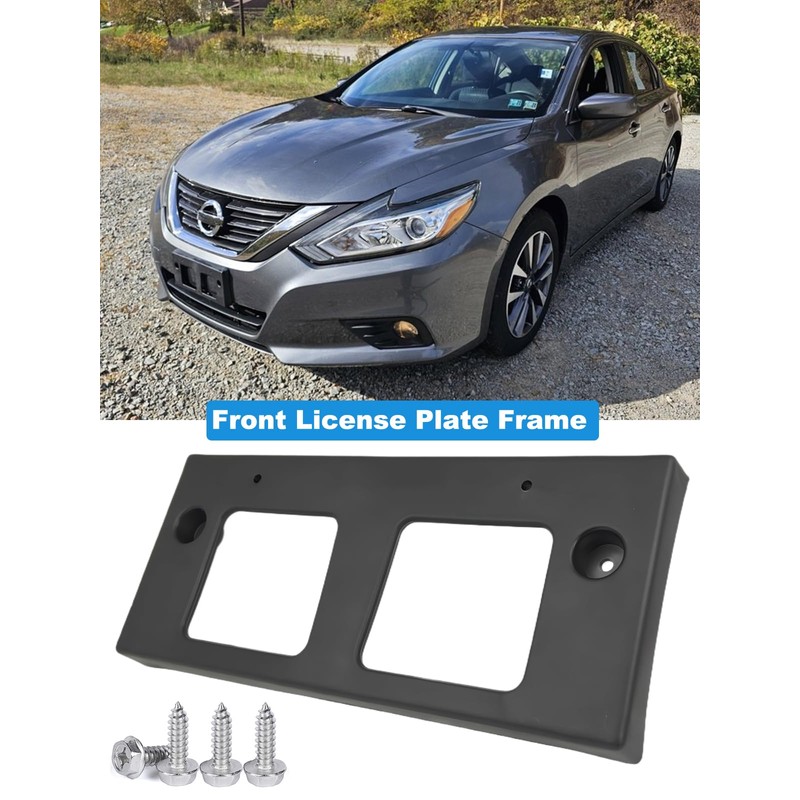 FASTCHE Front License Plate Frame Compatible with 2016 2017 2018
