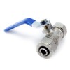 MaxLine RapidAir M8038 1/2" In Line Ball Valve For 1/2"