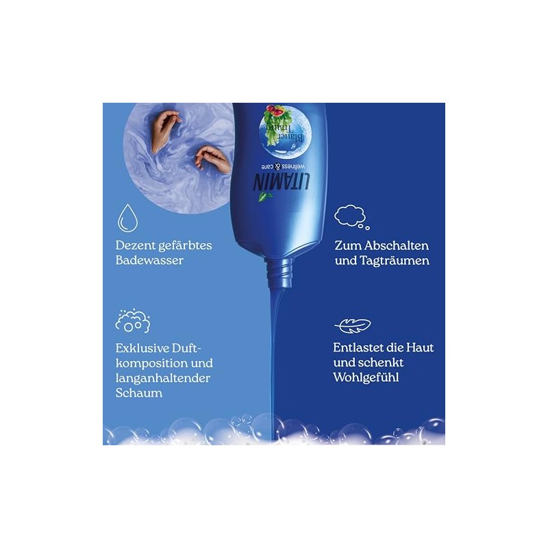 Litamin Blue Dream Bubble Bath 750 ml - with Seaweed