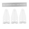 Levemolo 10pcs Sturdy Plastic Blind Brackets Louver Retainer for Blinds