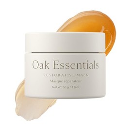 Mascarilla restauradora, mascarilla facial de miel orgánica, 1.9 onzas | Aceite de aguacate y aceite de ylang ylang, cuidado de la piel hidratante para la piel seca