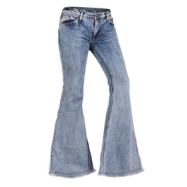 Men's Vintage Bell Bottom Jeans 60s 70s Outfits for Men,Mens Bell Bottoms Disco Pants Flared Jeans