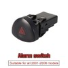 Kuuleyn Alarm Switch, 8200060036 Hazard Switch Button for Clio MK