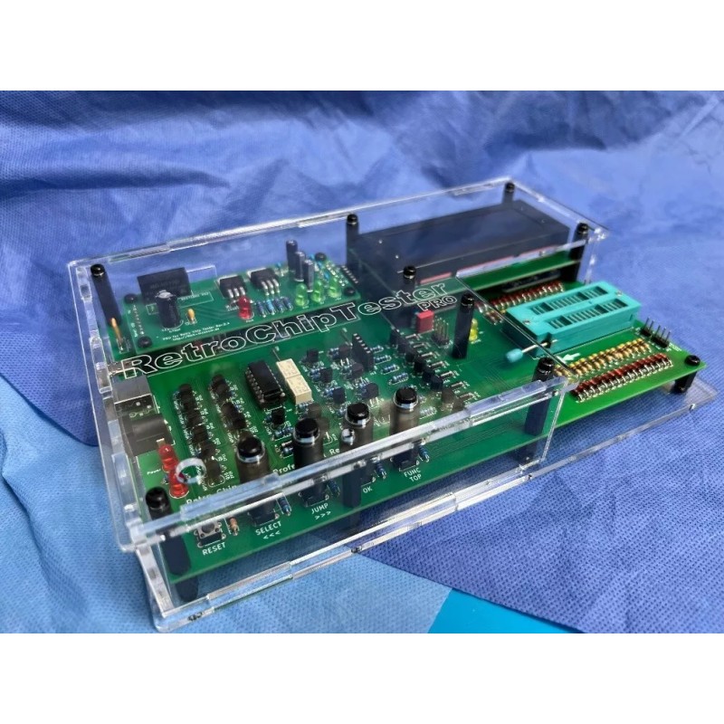 J&M Retro Chip Tester Professional - Clear Premium Acryli