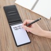 cobee Leather Pocket Notepad Holder, Mini Memo Book Portable Notebook