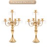 Candelabras Centerpieces for Tables, 20" Tall Candlestick Holder for Taper