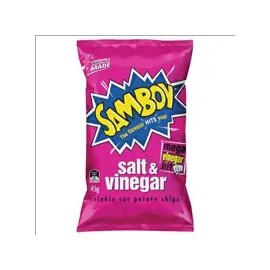 Samboy Bulk Samboy Salt and Vinegar 45g ($2.19 each x 18 units)