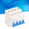 4P Miniature Circuit Breaker DIN Rail Mount Low Voltage Overload