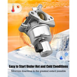 20 853 33-S Carburetor Fit for Kohler SV600 SV590 SV540 SV540S SV620 SV610 SV541 SV601 CV490 15-22 HP Engine, Lawn Tractor Carb with Oil Drain Valve Tune Up Kit