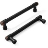 khtumeware 2 Pack Oil Rubbed Bronze Cabinet Pulls 6 Inch(152mm)