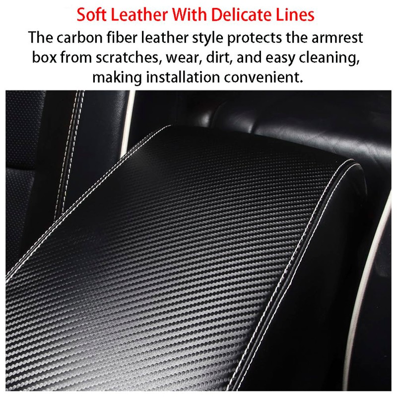 TDOFYH Car Center Console Armrest Cover for Jeep Grand Cherokee