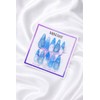Sky Bubble Dream Handmade Nail Tips - Short Ballerina /