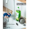 Zoeeker Sink Sponge Holder, Ceramic Kitchen Sponge Holder Sink Caddy