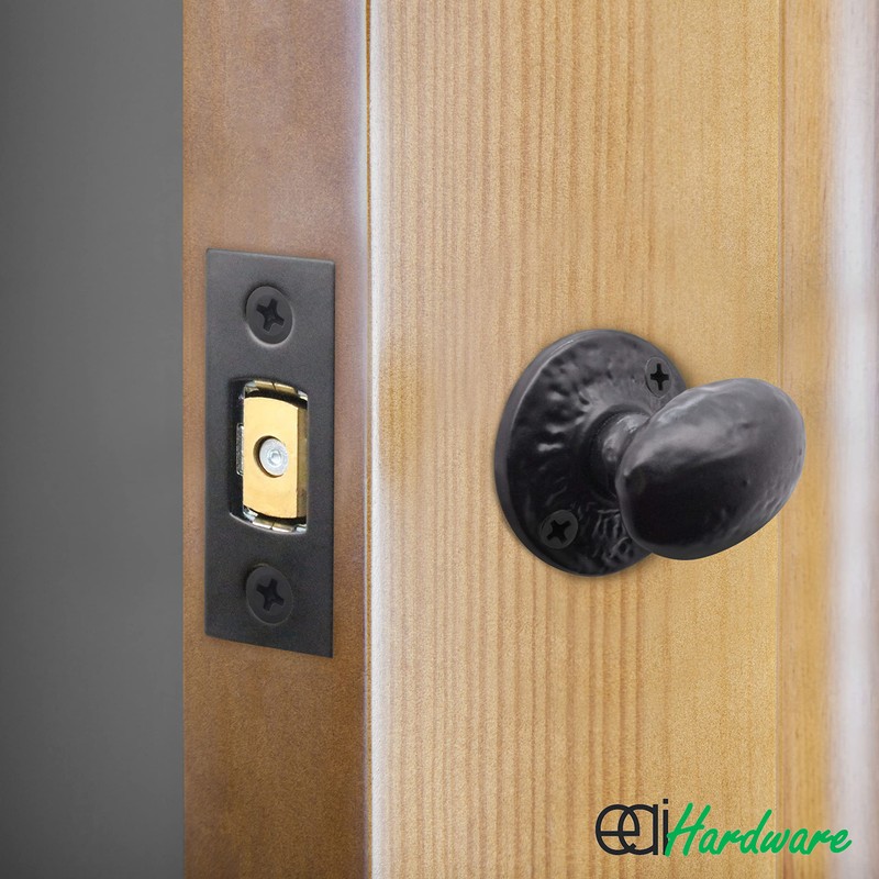 EAI Bathroom Tubular Deadbolt Set | 101mm Case | Matt