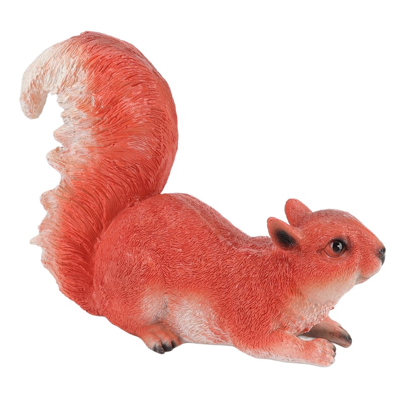 Resin Squirrel Figurine Statue Garden Landscape Decoration Animals Ornaments for