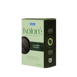 Merza Tinte Koloré Sin Peroxido Sin amoniaco Tonos Castaños Sin Matratar (Castaño, Oscuro)