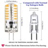 G4 LED Bulbs 12V 3W Bi-Pin LED Light Bulbs 48×3014