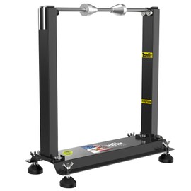 Tanfix Motorcycle Wheel Balance Stand, Heavy-Duty Single-Axle Wheel Balancing Tool for Static & Dynamic Tire Alignment, Balancer for Sport and Dirt Bike Wheels (Single-Axle Standard)