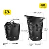 HUNTVP 27L Bike Pannier Bag Backpack Multifunctional Bicycle Bag Cycling