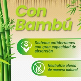 Fancy Pets Tepete Entrenador con Bambú Soft Pad con 14 Piezas