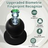 OCINONE Smart Fingerprint Door Knob - Biometric Lock with App