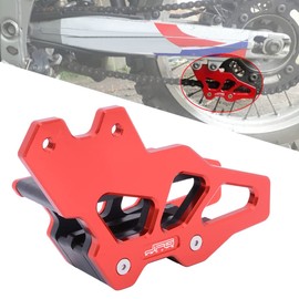 JFG RACING Motorcycle Chain Guide Guards Protector CNC for CRF250L/M 2013-2021 CRF250RL/Rally 2017-2021 CRF300L/Rally 2021-2023 XR250 Baja 1995-2007 CRM125 1990-1999 Red