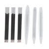 9Pcs Pen Resin Molds Silicone Smoothing Durable Easy Removal Ballpoint
