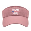 Trump Girl Trump 2024 Cap Visor Hat for Teens Running