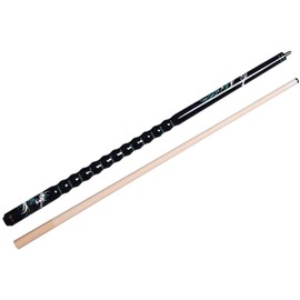 AB Earth 58" Pool Cue/Pool Stick Ergonomic Design Hardwood Canadian Maple 13mm Tip 18-21oz Billiard Cue B1SN, Black Dragon 21oz