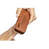 REMOS"Doctor's Hand Brush" with Natural bristles pear Wood