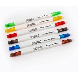 Sprinks Edible Food Pen Primary Pack 6-Pieces Set