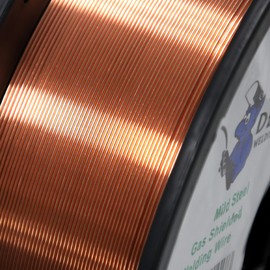 Blue Demon ER70S6 X .045 X 11 LB MIG/GMAW Carbon Steel Welding Wire, All Position, Low Spatter, Formulated to Provide Porosity-Free, X-Ray Quality Welds