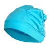 Moa Aquarobics Swim Cap Sky Blue Pleated Stretch Swim Cap Swim Cap / 모아 아쿠아로빅수모 스카이블루 주름스판수모 수영모