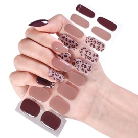 COLORBIRD Gel Nail Seal, Hardening Type, Hand Use, Nail Seal, Gel Nail Stick, Leopard Pattern (JK227)