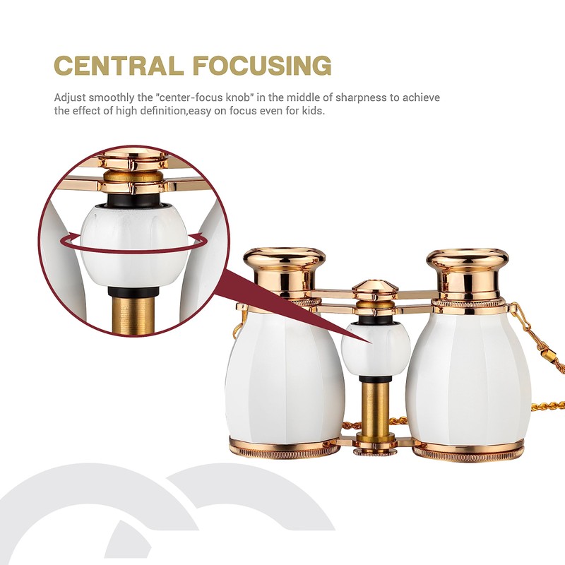 ESSLNB Opera Glasses Binoculars for Women Adults 4X30mm Theater Glasses