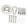 Hammock Hanging Kit 304 Stainless Steel Stable Heavy Duty Ceiling