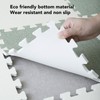 Cotton Linen Interlocking Mat Thicken Soundproofing Cuttable Patchwork Puzzle Foam