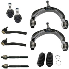 10pc Kit Front Sway Bar End Links, Lower Ball Joints, Inner Outer Tie Rods w/Rack Boots Replacement for 11-15 Dodge Durango - [2011 Jeep Grand Cherokee] - [2012-2015 Grand Cherokee 3.6/5.7L]
