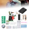 Complete Tattoo Kit Professional Coil Tattoo Machine Power Supply Pen