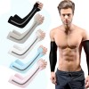 Mangas Protectoras Uv Licra Protector Rayos Sol Deportes F