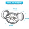 Apple Slicer, HEAVY DUTY Apple Corer, 12-Blade Stainless Steel Apple