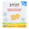 UD_Jovial Sourdough Einkorn Crackers Sea Salt Flavored Grain Snacks Case