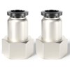 TAILONZ PNEUMATIC Female Straight Thread 6mm OD 3/8" BSP Thread