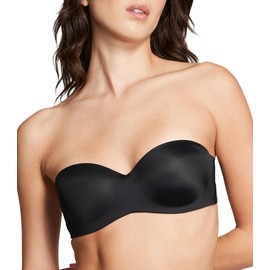 Victoria's Secret Wear Everywhere Lightly Lined Strapless Bra Pure Black