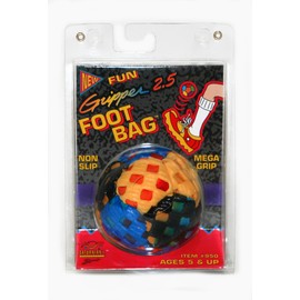 fun gripper - 2.5" Footbag - 12 Panels Non Slip Grip