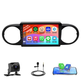 4G+64G Car Radio Stereo for Scion xB 2008-2015 with CarPlay Android Auto, 9 Inch HD Touchscreen Radio GPS Car Radio Car Radio Receiver Bluetooth WiFi SWC + AHD