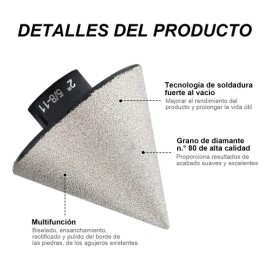 Broca Biselada De Diamante 2pulgadas Cerámica Granito 58-11                                                                                           