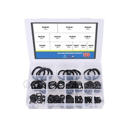 320Pcs M3-M31Carbon Steel Compression Type Wavy Wave Crinkle Spring Washers Assortment Kit