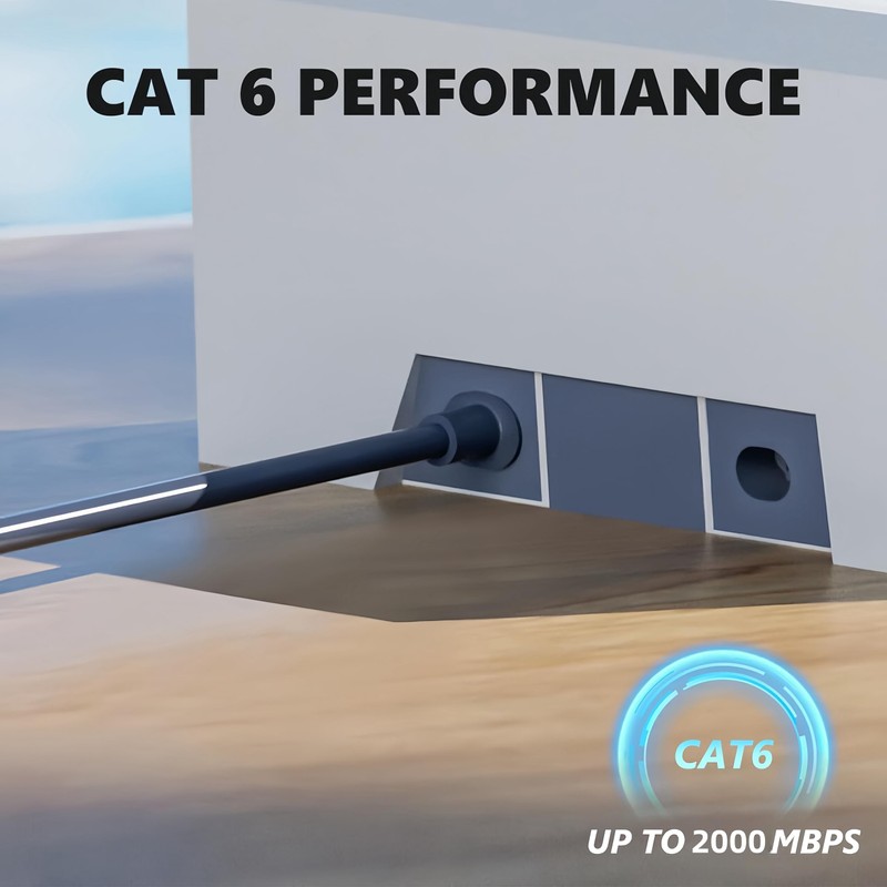 ProEcoLink Starlink Gen 3 Cable 49.2FT/15M Rectangular Satellite V3 Kit