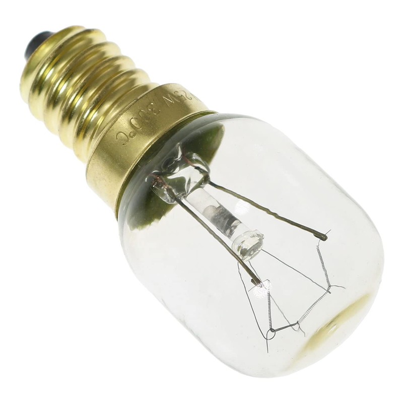 SQXBK 6PCS T25 Microwave Light Bulbs Warm White Incandescent Light